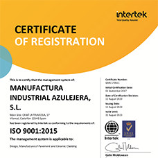 CERTIFICADO  ISO 14001:2015