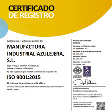 CERTIFICADO ISO 9001:2015