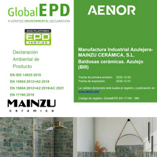 CERTIFICADO  ISO 14025:2010